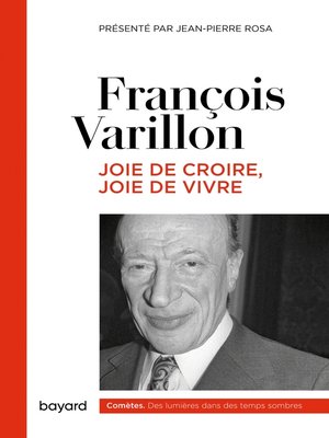 cover image of JOIE DE CROIRE, JOIE DE VIVRE